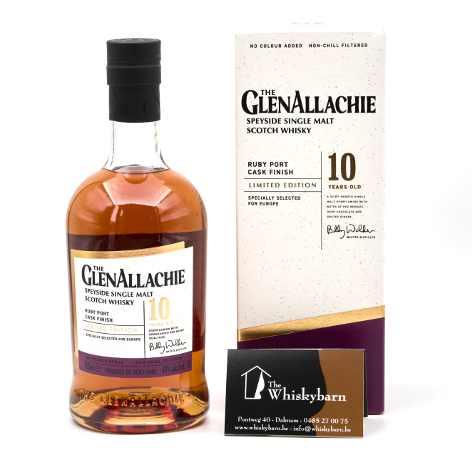GlenAllachie 10y ruby port