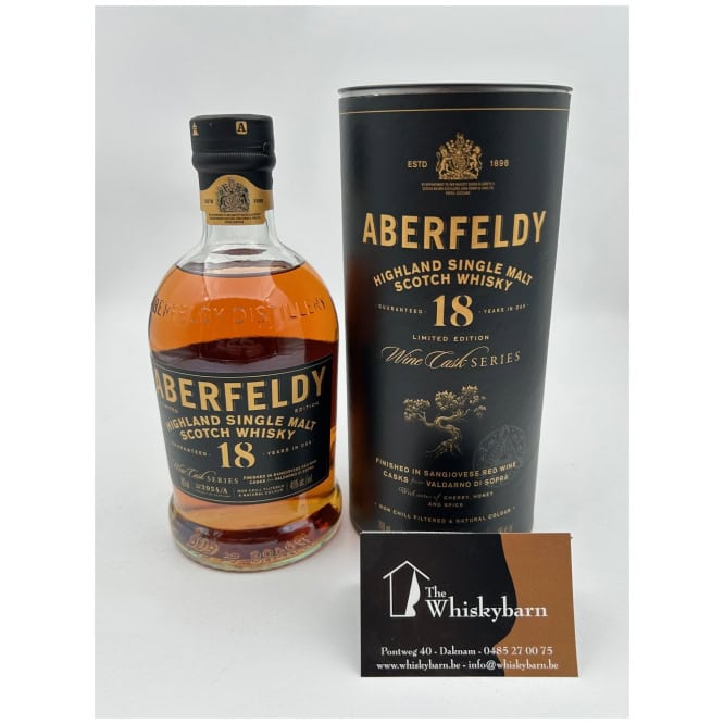 Aberfeldy 18y wine cask